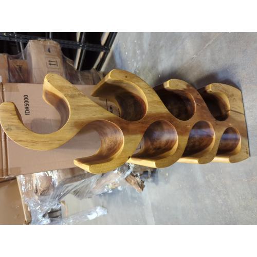 8 Bottle Wooden Wine Holder