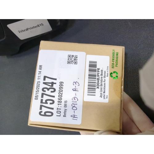 Colorful Gemstone Beaded Necklaces For Women Trendy Rainbow Natural Stone Boho Handmade Stainless Steel Waterproof Strand Necklaces Jewelry For Women Gift