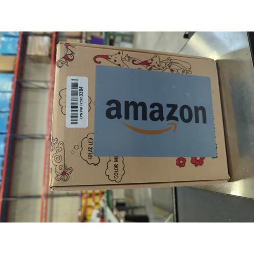 WILD PIXY Fairy Garden House - Glow in The Dark Fairy Cottage with Opening Door and Solar LED Light, Beautiful Miniature Garden Decoration for Indoor or Outdoor Fairy Gardens - 7.1 Fairy House