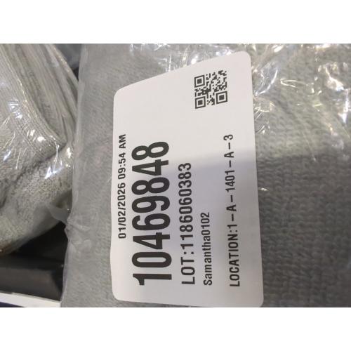 Haven Organic Cotton Terry Washcloth in Harbor Mist Grey (3 pack)