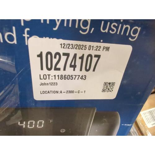 Insignia™ - 10 Qt. Digital Air Fryer Oven - Stainless Steel