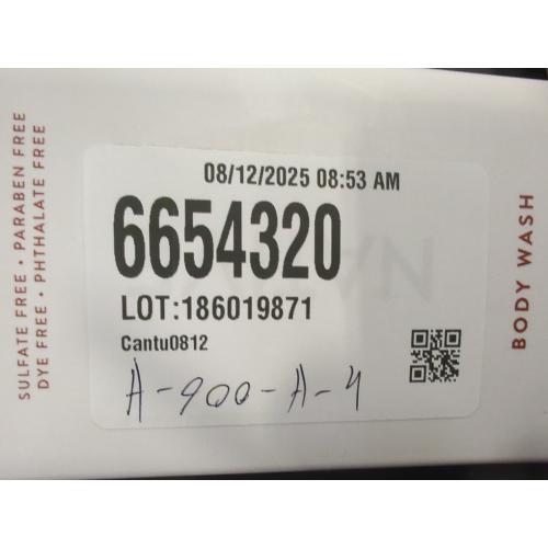 Native Body Wash, 18 OZ, Coconut & Vanilla