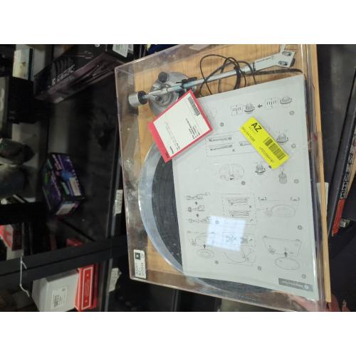 Audio Technica AT-LPW30TKR Turntable - Fully Manual - Belt Drive (Teak)