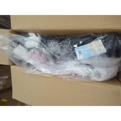 Scout Pet Stroller, 4-Wheel Design for Small/Medium Dogs - One-Button Fold, Adjustable Mesh Windows & Shades, 360° Swivel Front Wheels, Rear Wheel Brake for Safety, Black