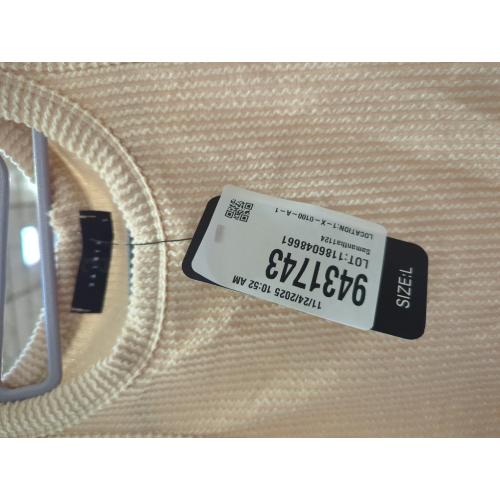 Saints 21 juniors crop top (tan) size L