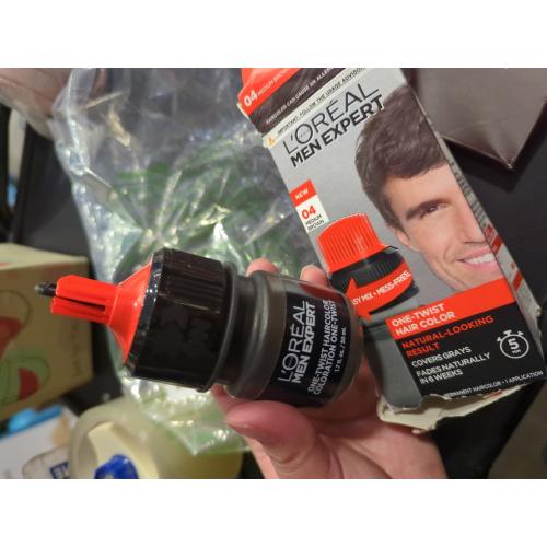 L'Oréal® Paris Men's Expert One-Twist Permanent Hair Color in Medium Brown