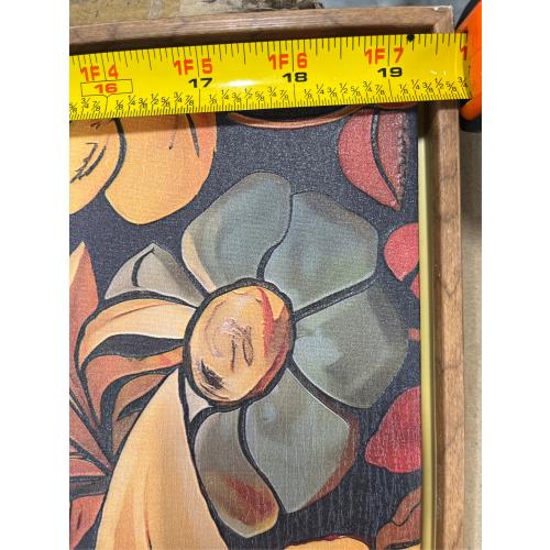 Aurlan Tropical Beach Sunset Framed Wall Art(16x24), 3PCS Coastal Ocean Island Canvas Artwork, Vintage Seascape Landscape Scenery Decor Prints for Office Home (Little Damaged; see the pictures)