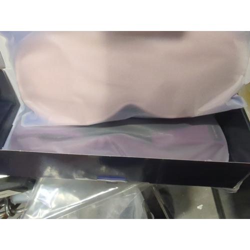 Color Purple and Pink Weighted Eye Mask for Sleeping 2 Pack - 3D Contoured Sleep Masks for Women Men, Blackout Eye Mask for Travel, Meditation, Airplane, Memory Foam, Adjustable Strap Purple Pink