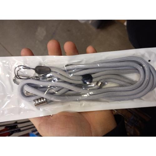 CACOE Phone Lanyard 2 Pcs-2 Pcs Adjustable Neck Strap,4 Pcs Patches,Universal Crossbody Multifuctional Cell Phone Lanyards Compatible with Most Smartphones(Black Light Gray)