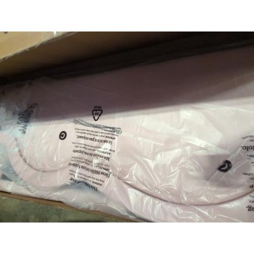 Landover Upholstered Platform Full Bed Pink