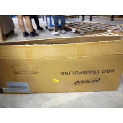 Newan 40-48 Silent Mini Trampoline Fitness Trampoline Bungee Rebounder Jumping Cardio Trainer Workout for Adults-Max Limit 330lbs