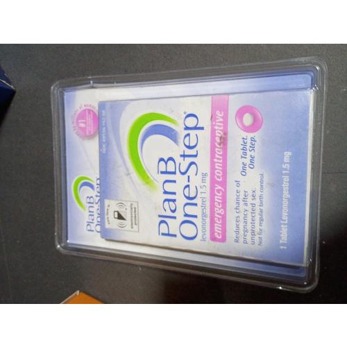 Plan B One-Step Emergency Contraceptive 1 Tablet, 1.5 mg