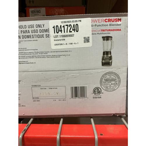 Black Decker Power Crush Blender