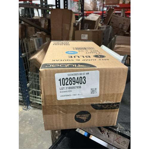 Flybar Durable Foam Bouncy Toy for Kids - Indoor/Outdoor Fun - Preschool Age 3  - Squeaky Sound - 6x5.5x11.5 Inches