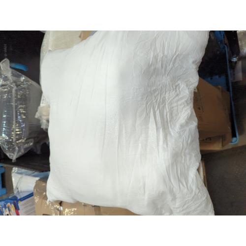 EDOW Throw Pillow Insert, Lightweight Soft Polyester Down Alternative Decorative Pillow, Sham Stuffer, Machine Washable. (White, 18x18)