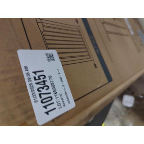 Cumbor 2 Pack 29.7-40.6(Extensions Included) Baby Gate for Stairs, Mom's Choice Awards Winner-Auto Close Dog Gate for doorways, Pressure Mounted Pet Gate Indoor, Wide Safety Child Gate for Dog,White