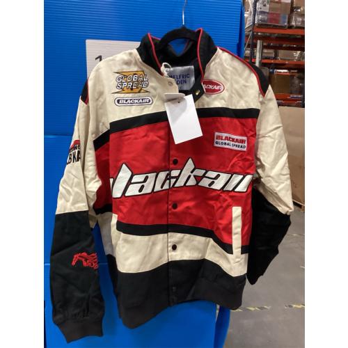 SIZE M Aelfric Eden Men's Motorcycle Jacket Blackair Moto Varsity Baseball Jacket Women Vintage Coats