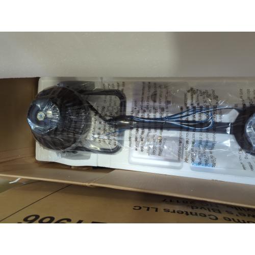 Harbor Breeze Twin Breeze II 74-in Outdoor Oil Rubbed Bronze with Brown Wicker Blades Ceiling Fan With Light 6 -Blade )