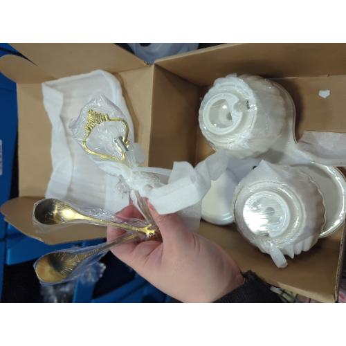 ONLY 2 Condiment Set Seasoning Box Condiment Jar Ceramic Seasonings Jar Set Condiment Container With With Spoon Lid And Tray Spice Storage Canisters For Sugar Salt Salt and Sugar Container Sets Condiment Pot