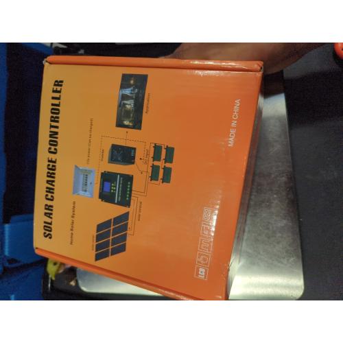 MPPT-Solar Charge Controller, 200A MPPT-Solar Charge Controller 12V/24V/36V/48V LCD Display Battery Regulator, Dual USB Charging Ports, 7 Operation Modes