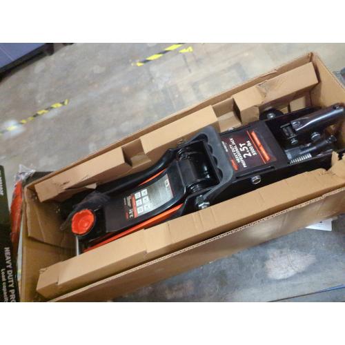 Floor Jack 2.5 Ton (5500 lbs), Low Profile Floor Jack with Single Piston Pump, Heavy Duty Steel Hydraulic Jack for Car, Jack for Car with Lifting Range 3.4'' to 14.6''