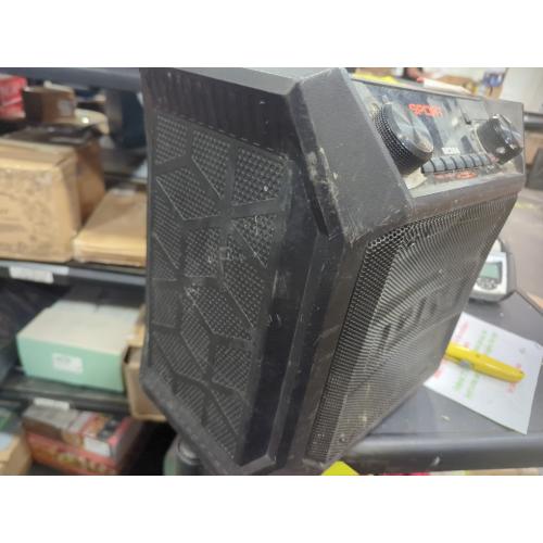 Color Black ION Audio Sport Go Tailgate Portable PA Speaker - Black