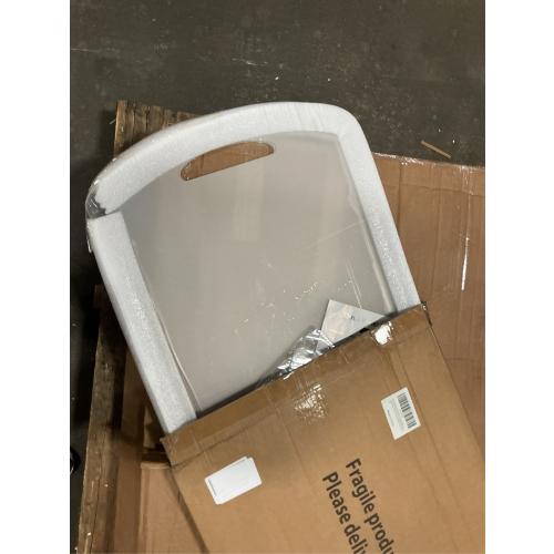 Dog Gate, Clear Acrylic Pet Gate for Dogs, Free Standing Pet Gates for Doorways, Folding Freestanding Puppy Doggy Cat Fence Inside, Dog Barriers for Home 3 Panel