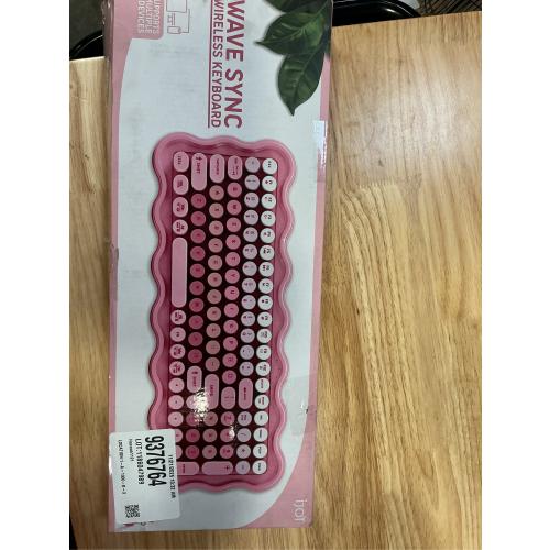 iJoy Wireless Wavy Keyboard - Pink