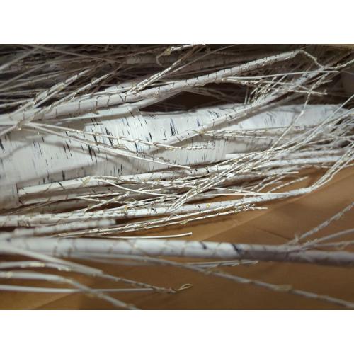 1 Pack 5ft-900led Christmas Lighted Birch Tree LED Warm White Lights Twinkle Twig Artificial Tree for Outdoor Indoor Home Party Decorations, 8 Modes