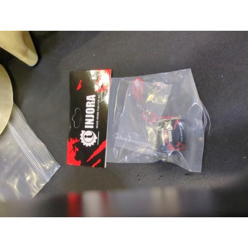 INJORA 130 Brushed Motor 80T with Stainless Steel Pinion for FMS FCX24 1/24 RC Crawler Upgrade