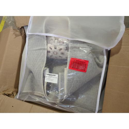 Joydeco 8x10 Area Rugs for Living Room, Non Slip Machine Washable Vintage Rug, Low Pile Chenille Print Rugs for Bedroom, Dining Room, Home Office, Pet & Child Friendly, Light Coffee