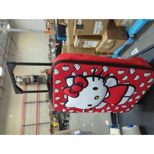 Fast Forward Hello Kitty 16 Soft Luggage - Cute & Durable Carry-On Suitcase for Travel 16X12X5