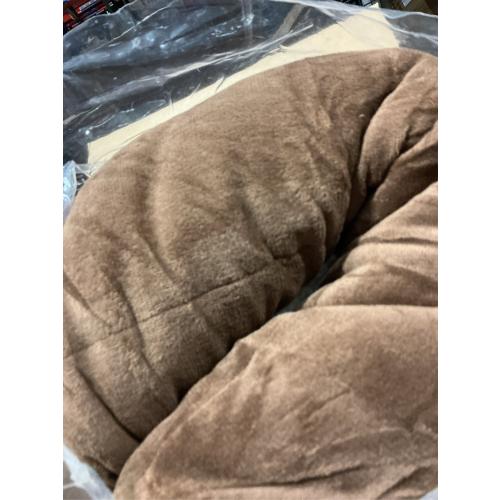 3-Layer Luxury Flannel Fleece Thick Bed Blanket King Size, Soft Plush Velvet Sherpa Blanket with 2 Pillow Shams Heavy Warm for Winter, Breathable n Washable, Brown