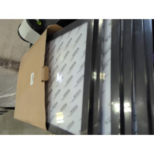 12x12 Picture Frame Rustic Black Wood Set of 6,Display Square Pictures 8x8 with Mat or 12x12 Without Mat,Multi Photo Frames Collage for Wall - Gallery Wall Frame Set