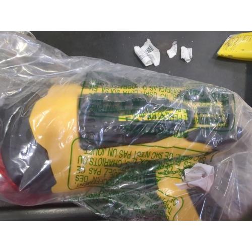 Stanley Fatmax flash light with red light cover