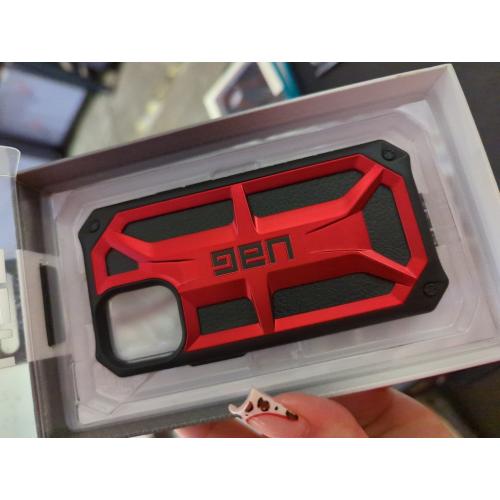 UAG - Monarch Series Hard Shell Case for iPhone 12 Mini - Crimson