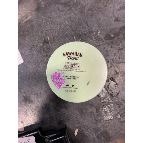 Hawaiian Tropic After Sun Lotion Moisturizer and Hydrating Body Butter with Coconut Oil, 8 Ounce