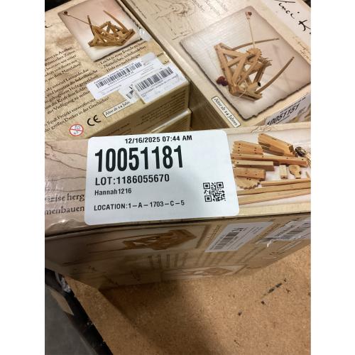 Pathfinders STEM Kits – Leonardo da Vinci Catapult kit | Trebuchet Science Kits for Kids Age 12-14 | Toys for Ages 8-13 Physics Toys | Kids Engineering kit | Learning Resource | Engineering