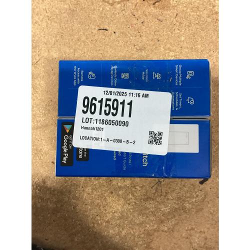 WYZE Smart 15 Amp Programmable Touch and Push Button Light Switch, White 2 pack