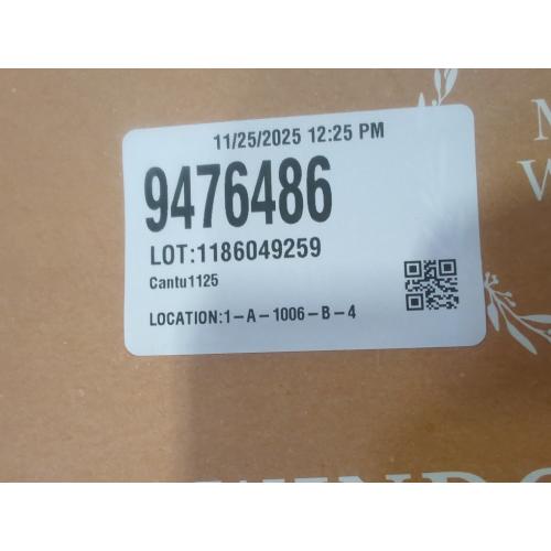 2pc Moss & Willow Window Panels With Back Tabs & Rod Pockets 37 x 84