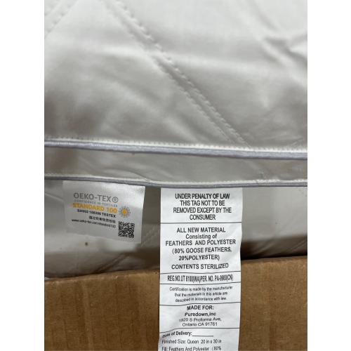 Bed Pillows for Sleeping  (20in x 30in) Size (White), Set of 2, Cooling Hotel Quality, Gusseted Pillow for Back, Stomach or Side Sleepers