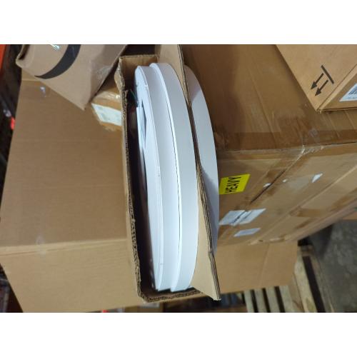 White Allsmartlife LED Flush Mount Ceiling Light 3Pack, 18 inch Thin Round Flat Panel Light 36W 4650lm, 3000K/4000K/6500K Dimmable, White Light Fixtures Ceiling Mount for Kitchen, Bedroom