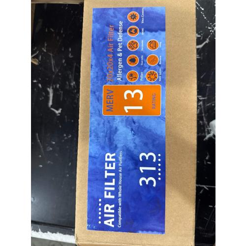 AprilAire 313 Replacement Filter for AprilAire Whole House Air Purifiers - MERV 13, Healthy Home Allergy, 20x20x4 Air Filter (Pack of 1)