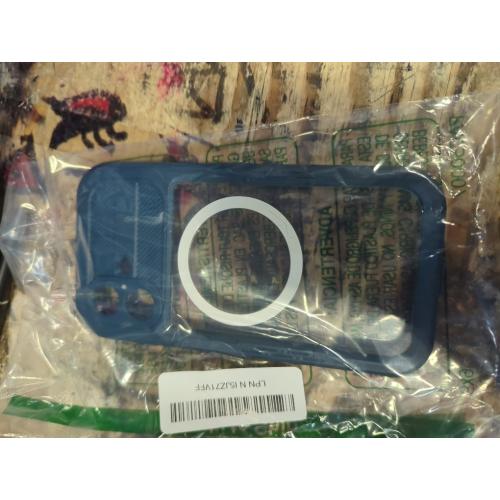 Lanhiem Magnetic for iPhone 16 Plus Case, IP68 Waterproof Dustproof Case, [Compatible with Magsafe] [Built-in Screen Protector] Full Body Heavy Duty Rugged Phone Cover 6.7 inch, Blue/Clear