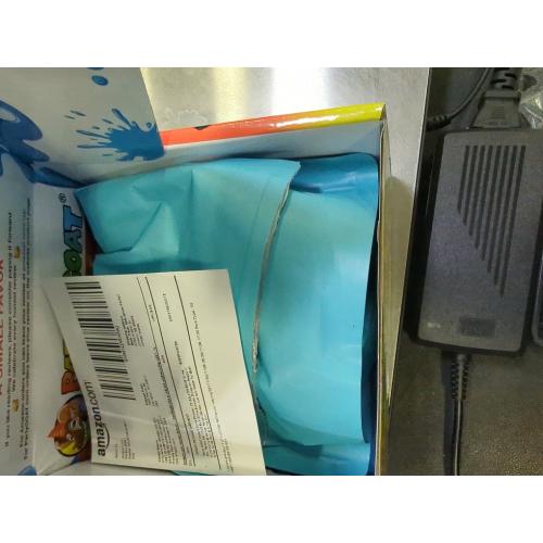 PARTY GOAT Instant Slime Powder. 25 Gallon Bulk Blue Slime Mix for Water Guns or Blasters. Make a Pool, Big Buckets or Bath Tub