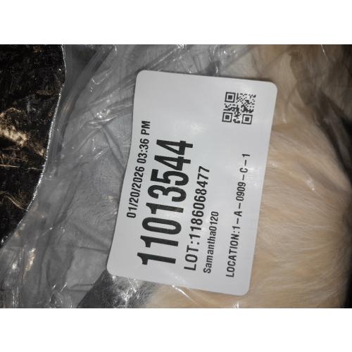 Youlander Fur FE-05 Long Coat With Real Fox Fur Big Collar And Big Cuffs And Belt For Women Soft Jacket Wool Coats size small