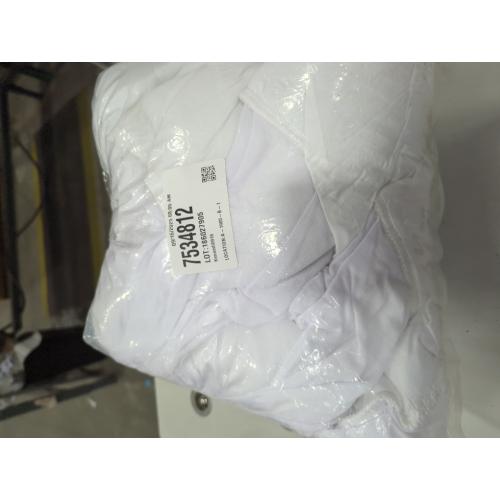White Twin Size EASELAND Twin Size Mattress Pad Pillow Top Mattress Cover Quilted Fitted Cooling Protector Single Cotton Top 8-21 Deep Pocket (39x75 Inches, White)