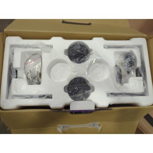 YAMAHA NS-AW390BL Outdoor Speakers (Pair - Black) – Weather-Resistant Patio Speakers with 6.5” Woofer & 1” Dome Tweeter Wall-Mount