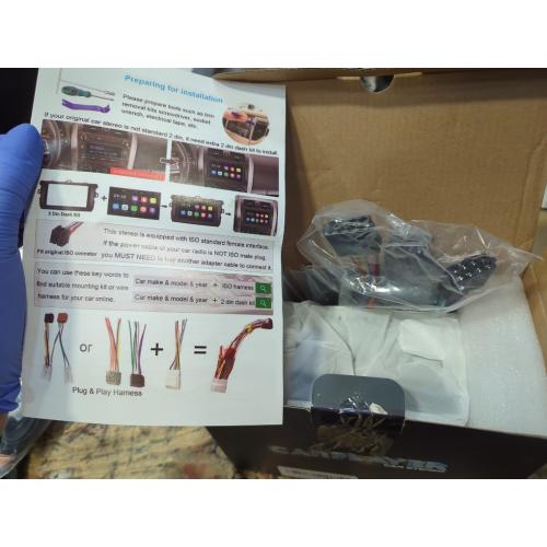 A5L Android Radio 7 Double Din Car Stereo with Backup Camera&DVR Dash Cam, Wireless CarPlay and Android Auto, WiFi/Bluetooth/USB Tethering, DSP/FM/AM/SWC, 2G 32G Touchscreen Car Radio