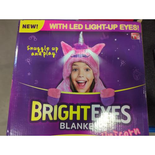 Bright Eyes Blanket LED Unicorn 2pk Master Case 2022